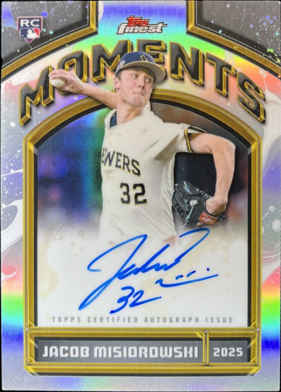 2026 Topps Finest #FMA-JM Finest Moments Autographs