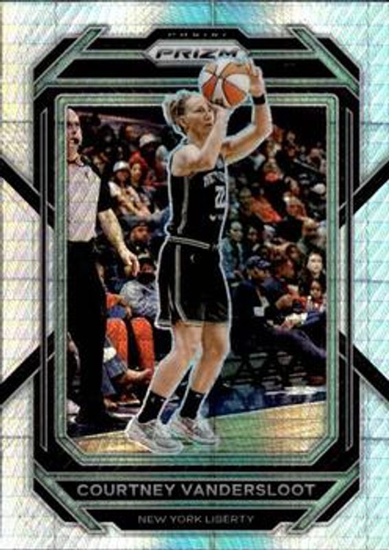 Courtney Vandersloot 2023 Prizm WNBA #9 Hyper RAW
