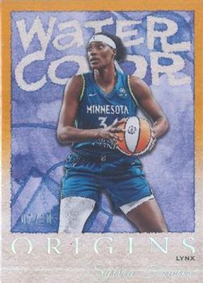 2023 Origins WNBA #14 Water - Color Gold /10