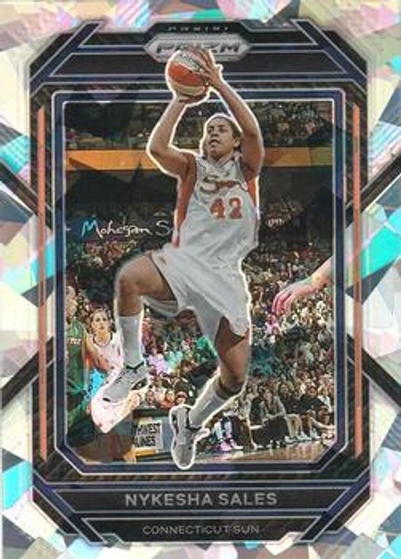 Nykesha Sales 2023 Prizm WNBA #48 Ice RAW