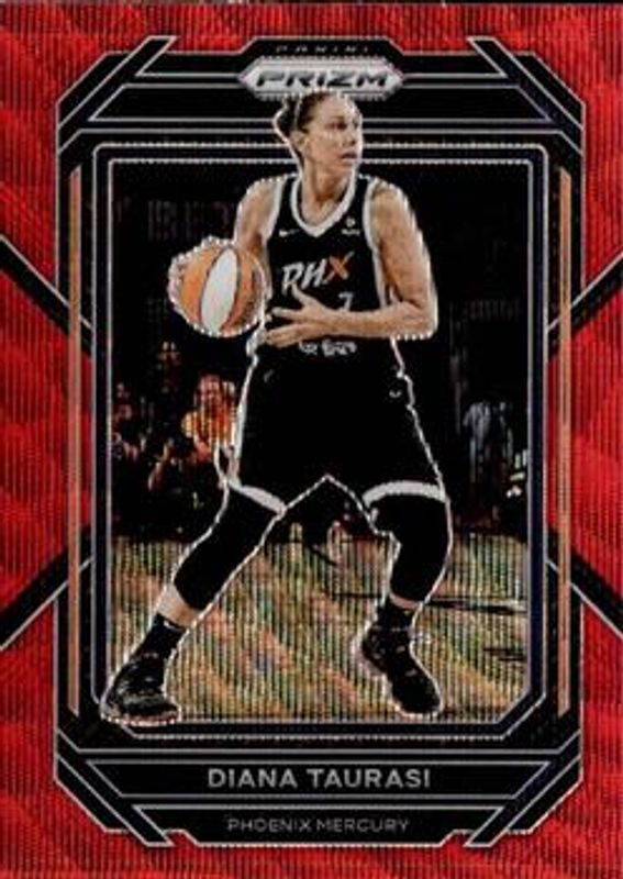 Diana Taurasi 2023 Prizm WNBA #129 Ruby Wave RAW