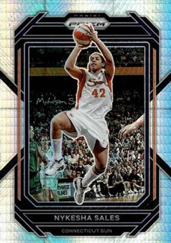 Nykesha Sales 2023 Prizm WNBA #48 Hyper RAW