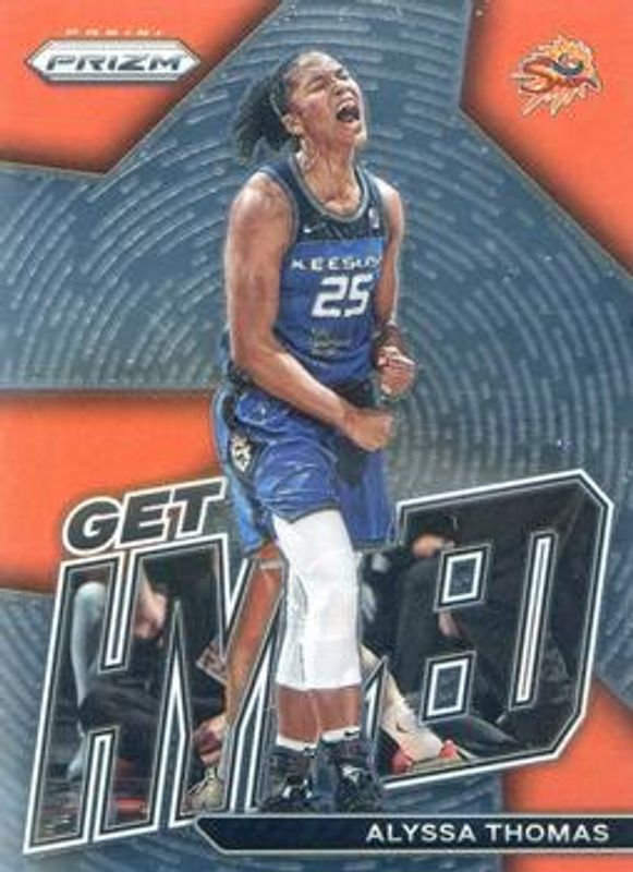 Alyssa Thomas 2023 Prizm WNBA #2 Get Hyped RAW