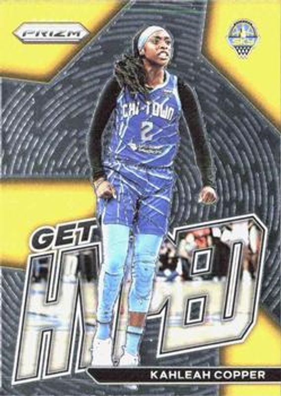 Kahleah Copper 2023 Prizm WNBA #6 Get Hyped RAW