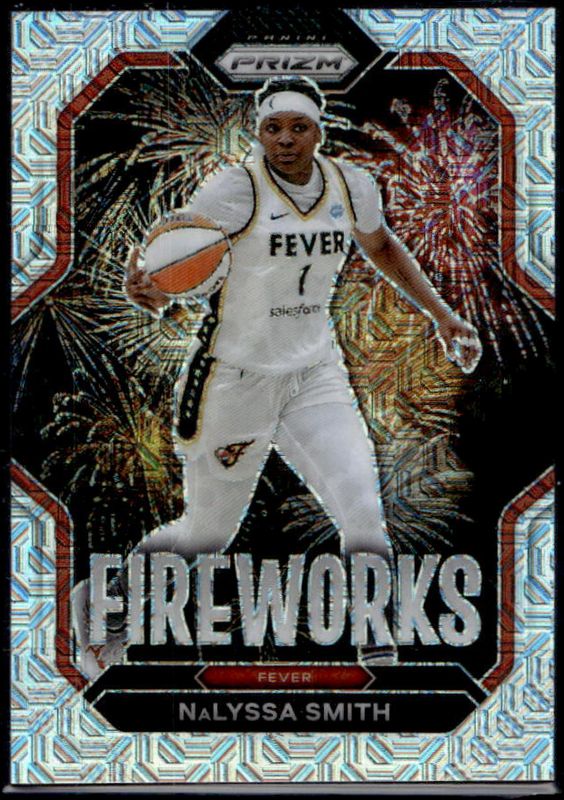 NaLyssa Smith 2023 Prizm WNBA #3 Fireworks - Mojo /25 RAW