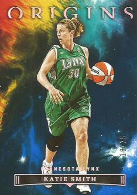 Katie Smith 2023 Origins WNBA #84 Blue /75 RAW