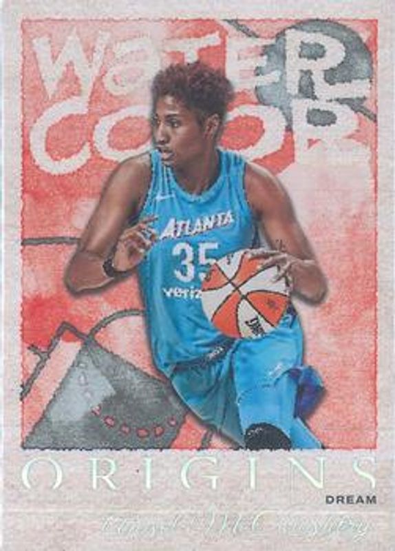 Angel McCoughtry 2023 Origins WNBA #16 Water Color RAW