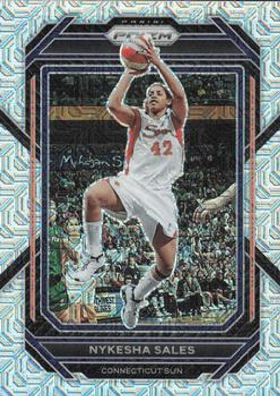 Nykesha Sales 2023 Prizm WNBA #48 Mojo /25 RAW