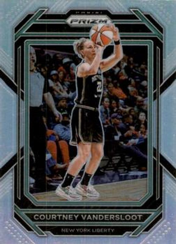 Courtney Vandersloot 2023 Prizm WNBA #9 Silver RAW
