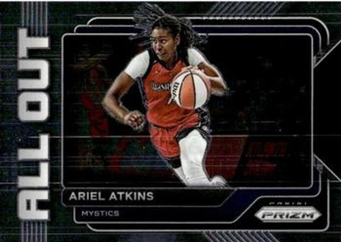 Ariel Atkins 2023 Prizm WNBA #15 All Out RAW