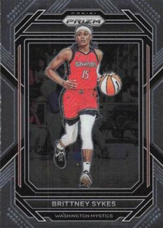 Brittney Sykes 2023 Prizm WNBA #67 Base RAW