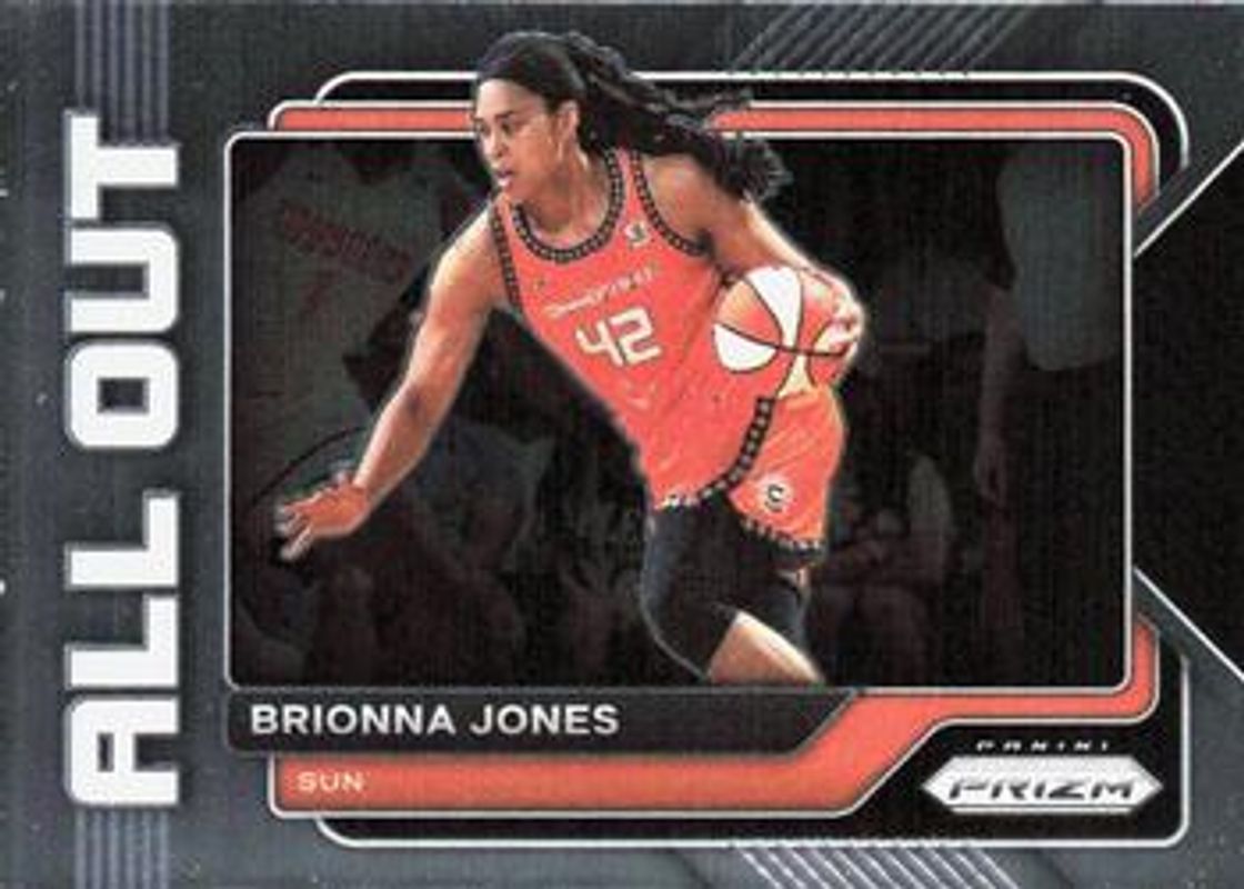Brionna Jones 2023 Prizm WNBA #4 All Out RAW