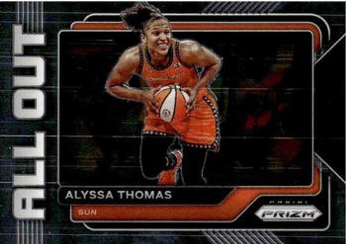 Alyssa Thomas 2023 Prizm WNBA #13 All Out RAW