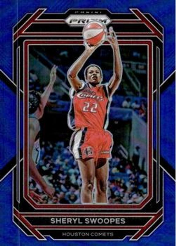 Sheryl Swoopes 2023 Prizm WNBA #100 Blue /175 RAW