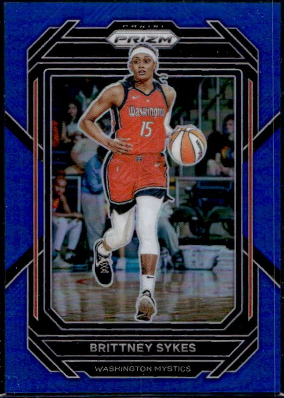 Brittney Sykes 2023 Prizm WNBA #67 Blue /175 RAW