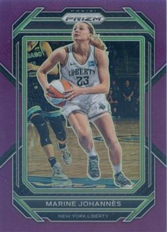 Marine Johannes 2023 Prizm WNBA #6 Purple /149 RAW