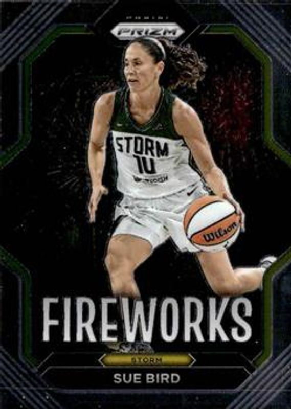 Sue Bird 2023 Prizm WNBA #14 Fireworks RAW