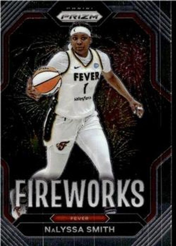 NaLyssa Smith 2023 Prizm WNBA #3 Fireworks RAW