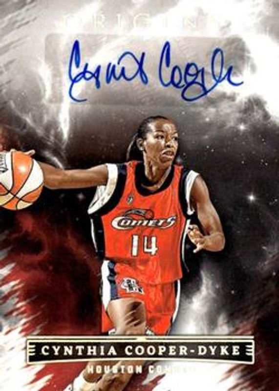 Cynthia Cooper-Dyke 2023 Origins WNBA #OA-CCD Origins Autographs RAW