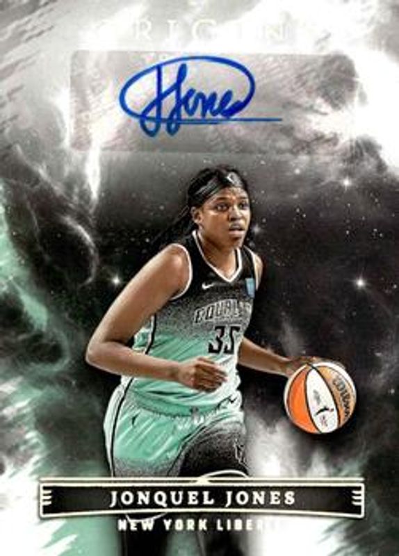 Jonquel Jones 2023 Origins WNBA #OA-JQJ Origins Autographs RAW