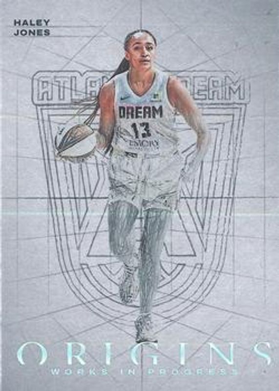 Haley Jones 2023 Origins WNBA #15 Works in Progress RAW
