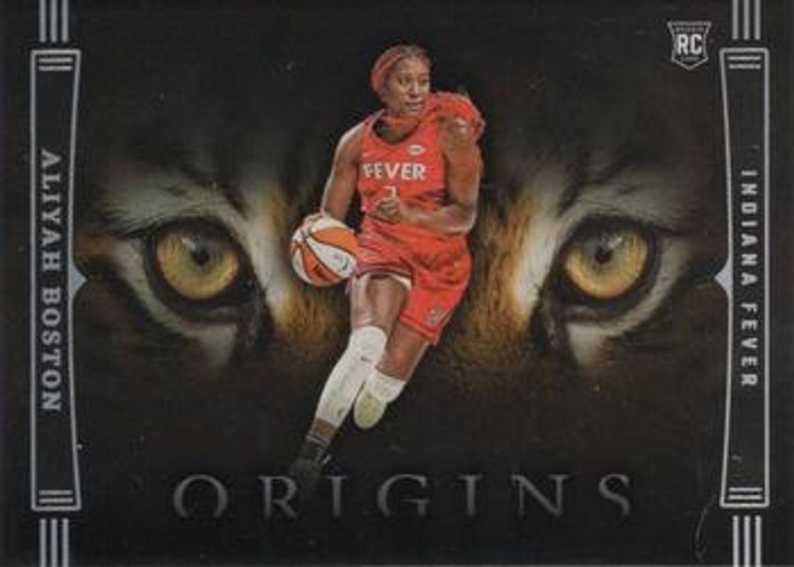 Aliyah Boston 2023 Origins WNBA #10 Tiger Eyes Rookie RAW