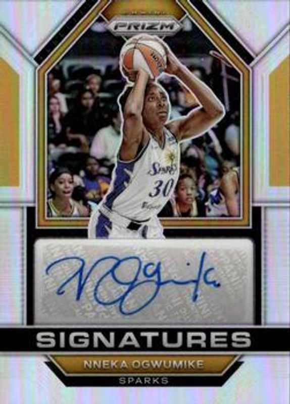 Nneka Ogwumike 2023 Prizm WNBA #SG-NNK Signatures - Silver RAW