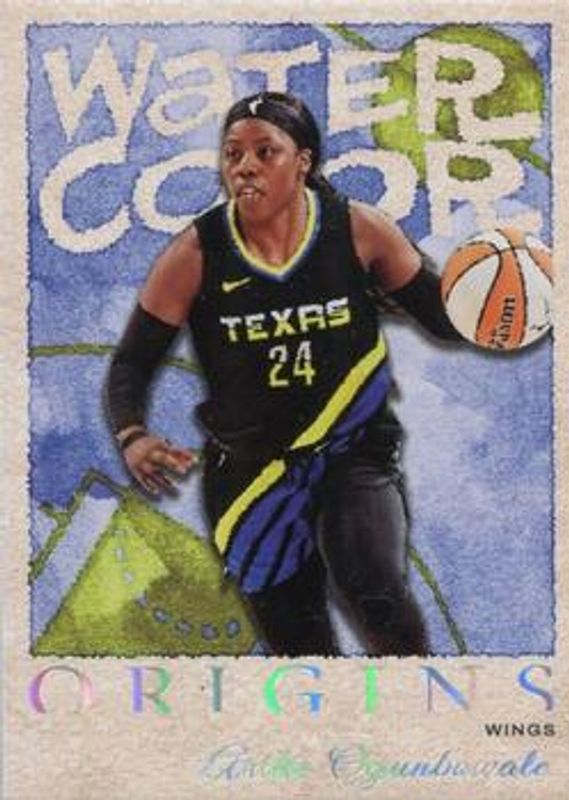 Arike Ogunbowale 2023 Origins WNBA #17 Water Color RAW
