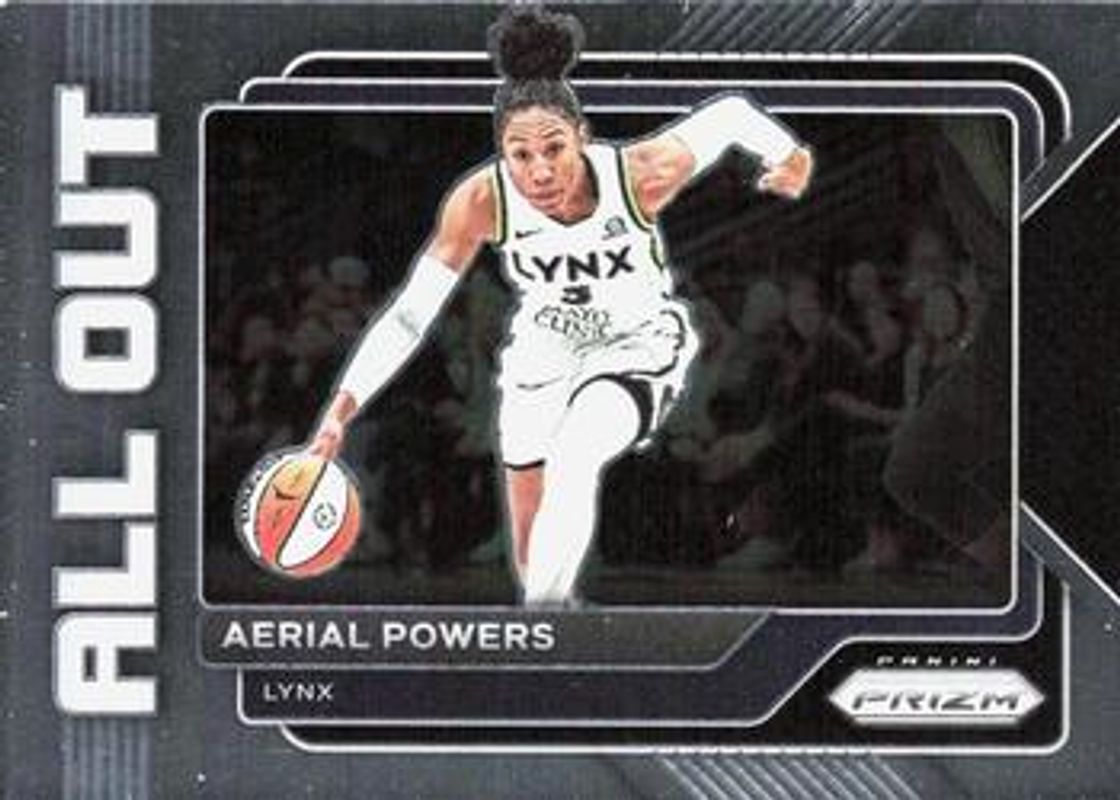 Aerial Powers 2023 Prizm WNBA #6 All Out RAW