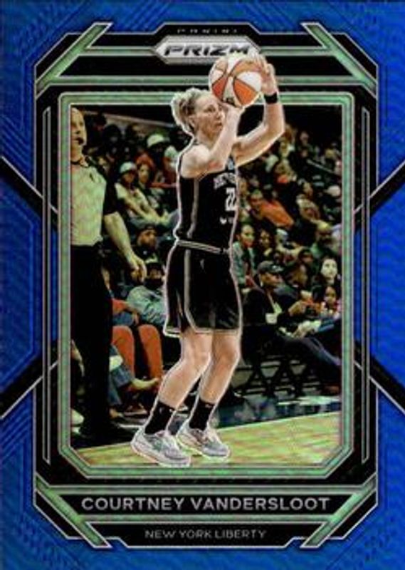 Courtney Vandersloot 2023 Prizm WNBA #9 Blue /175 RAW