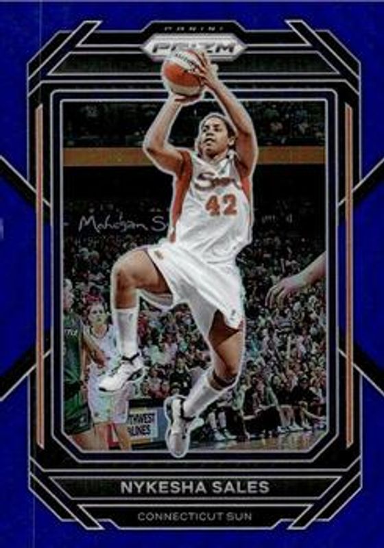 Nykesha Sales 2023 Prizm WNBA #48 Blue /175 RAW