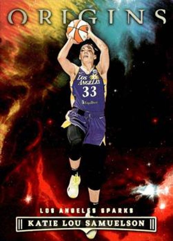 Katie Lou Samuelson 2023 Origins WNBA #54 Red RAW