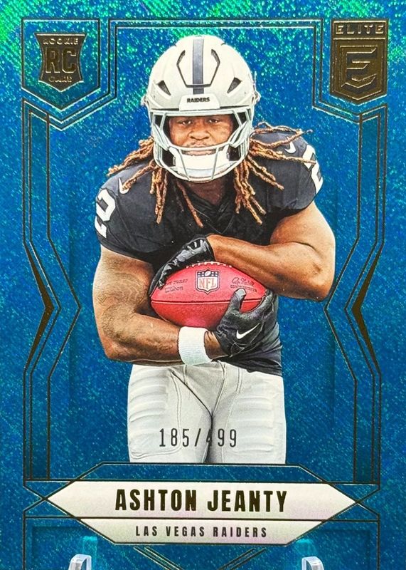 Ashton Jeanty 2025 Elite #113 Team Matrix /499 Rookie RAW