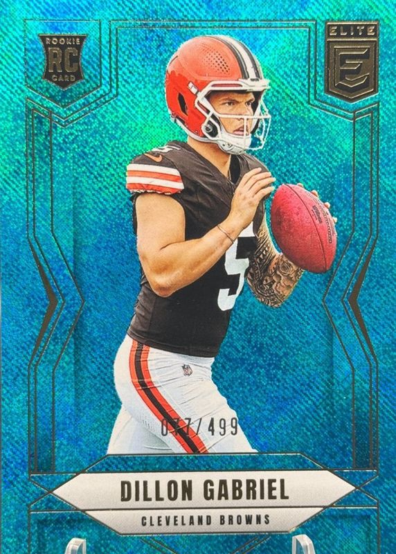 Dillon Gabriel 2025 Elite #151 Team Matrix /499 Rookie RAW