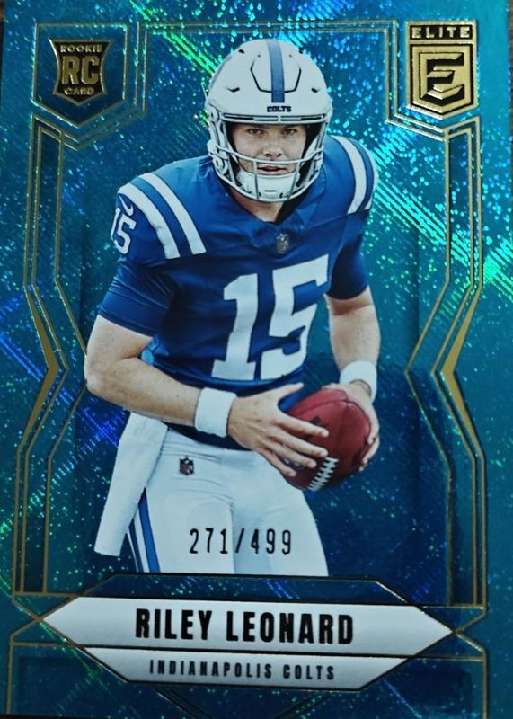 Riley Leonard 2025 Elite #170 Team Matrix /499 Rookie RAW