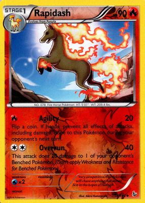 2014 XY: Flashfire #015/106 Reverse Holo