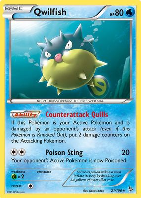 2014 XY: Flashfire #021/106 Base