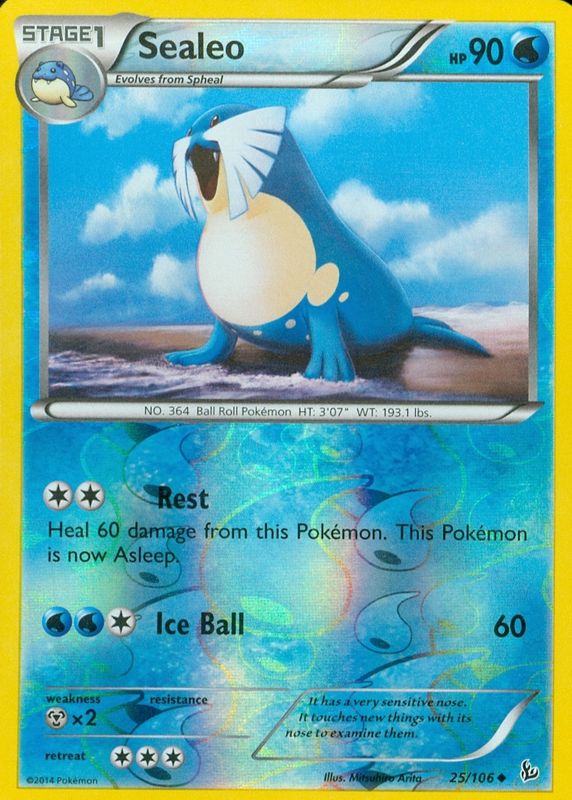 2014 XY: Flashfire #025/106 Reverse Holo