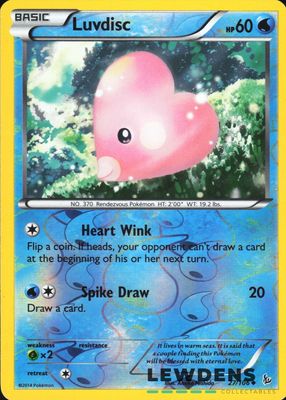 2014 XY: Flashfire #027/106 Reverse Holo