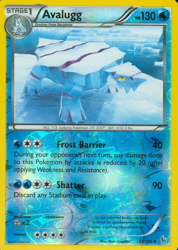 2014 XY: Flashfire #031/106 Reverse Holo