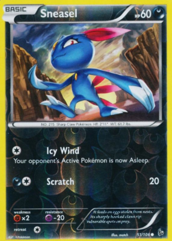 2014 XY: Flashfire #051/106 Reverse Holo
