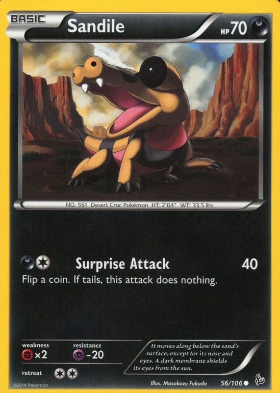 2014 XY: Flashfire #056/106 Base