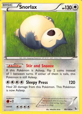 2014 XY: Flashfire #080/106 Base