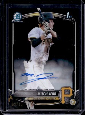 2025 Bowman Sapphire Edition #CPS-MJ Chrome Prospect Autographs - Black Refractor /10