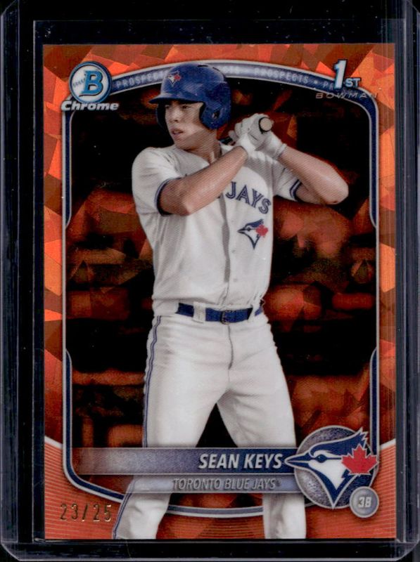 2025 Bowman Sapphire Edition #BCP-89 Chrome Prospects - Orange Refractor /25