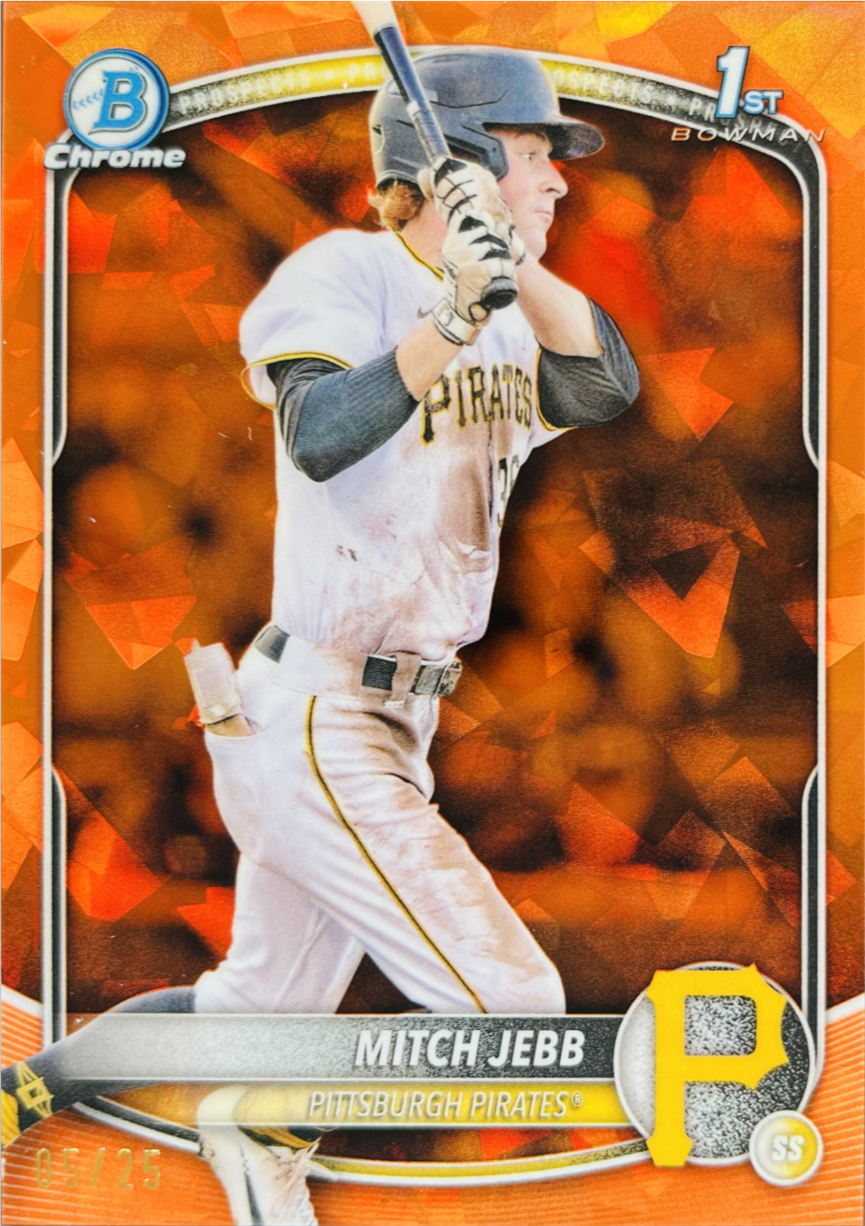 Mitch Jebb 2025 Bowman Sapphire Edition #BCP-41 Chrome Prospects ...