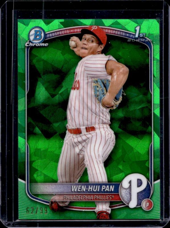 2025 Bowman Sapphire Edition #BCP-6 Chrome Prospects - Green Refractor /99