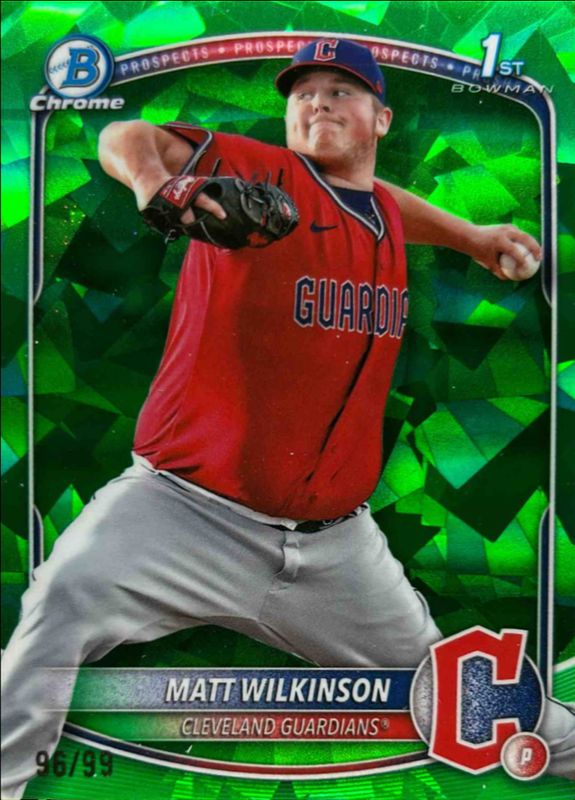 2025 Bowman Sapphire Edition #BCP-145 Chrome Prospects - Green Refractor /99