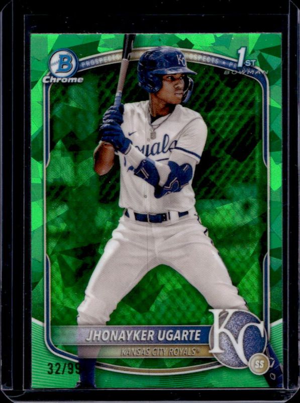 2025 Bowman Sapphire Edition #BCP-123 Chrome Prospects - Green Refractor /99