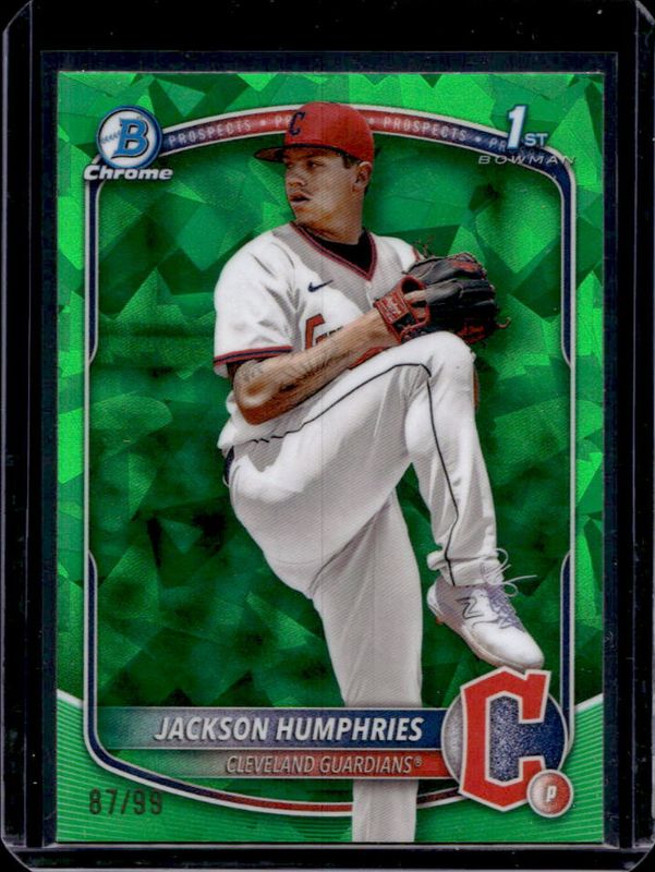 2025 Bowman Sapphire Edition #BCP-11 Chrome Prospects - Green Refractor /99